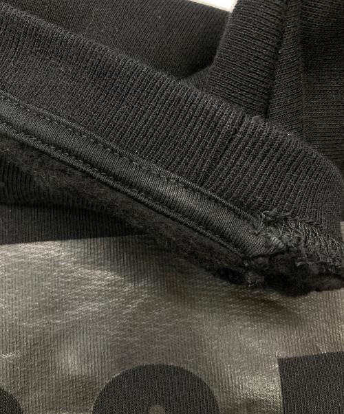 MSGM（エムエスジーエム）MSGM (エムエスジーエム) ロゴクルーネックスウェット ブラック サイズ:Mの古着・服飾アイテム