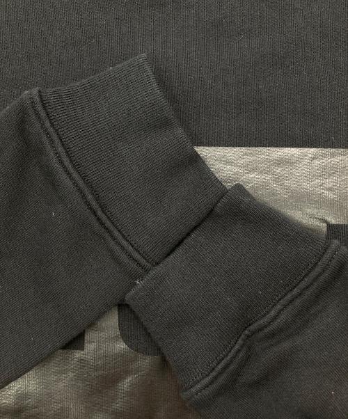 MSGM（エムエスジーエム）MSGM (エムエスジーエム) ロゴクルーネックスウェット ブラック サイズ:Mの古着・服飾アイテム