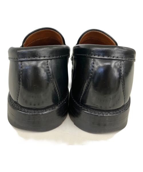 BEAMS（ビームス）BEAMS (ビームス) ALDEN (オールデン) ローファー ブラック サイズ:5B/Dの古着・服飾アイテム