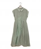 Noelaノエラ）の古着「ウォッシャブルサマーワンピ」｜グリーン