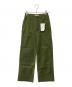 JOURNAL STANDARD relume（ジャーナルスタンダード レリューム）の古着「ワイドベイカーパンツ」｜グリーン