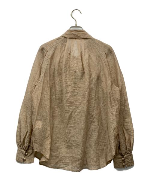 COEL（コエル）COEL (コエル) タイ付き2WAYブラウス ベージュ サイズ:Free 未使用品の古着・服飾アイテム