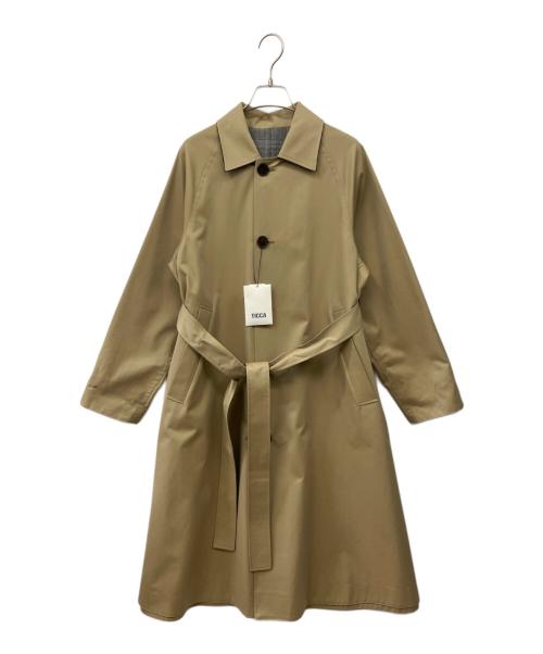 ticca（ティッカ）TICCA (ティッカ) リバーシブルステンカラーロングコート ベージュ サイズ:FREEの古着・服飾アイテム