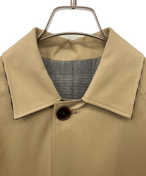 ticca（ティッカ）TICCA (ティッカ) リバーシブルステンカラーロングコート ベージュ サイズ:FREEの古着・服飾アイテム