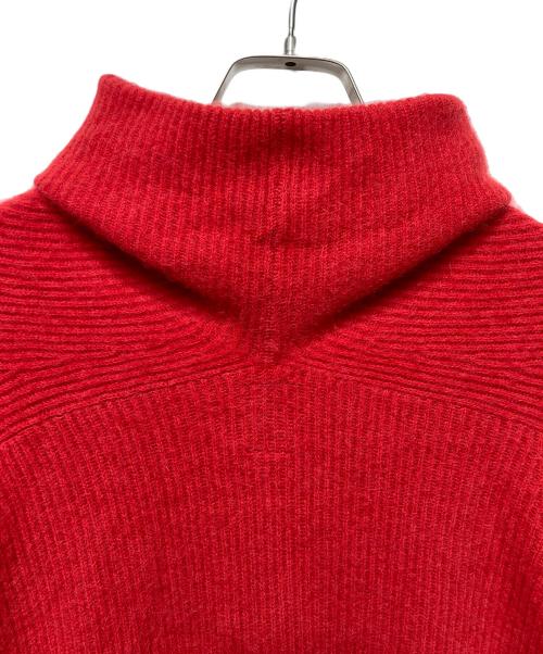 BATONER（バトナ―）BATONER (バトナ―) カシミヤフォックスユニークタートルニット レッド サイズ:1の古着・服飾アイテム