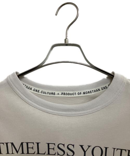 beauty:beast（ビューティービースト）beauty:beast (ビューティービースト) Time Less Youth Tee アイボリー サイズ:Lの古着・服飾アイテム