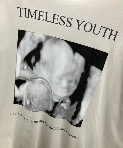 beauty:beast（ビューティービースト）beauty:beast (ビューティービースト) Time Less Youth Tee アイボリー サイズ:Lの古着・服飾アイテム