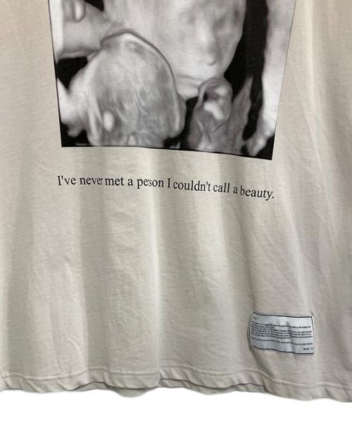 beauty:beast（ビューティービースト）beauty:beast (ビューティービースト) Time Less Youth Tee アイボリー サイズ:Lの古着・服飾アイテム