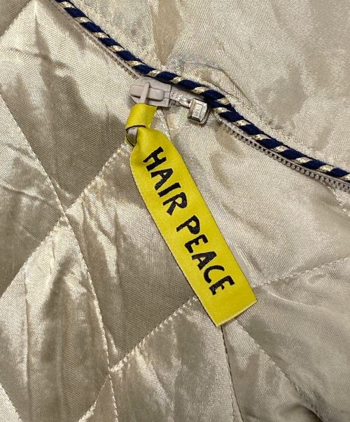 KAPITAL（キャピタル）KAPITAL (キャピタル) SHAM PILLOW BOMBER JACKET アイボリー×ブルー サイズ:3の古着・服飾アイテム