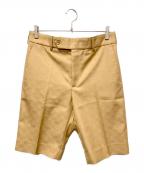 GUCCI×adidasグッチ×アディダス）の古着「22SS ×adidas GG Trefoil Jacquard Shorts/GGジャガード トレフォイル ハーフパンツ」｜ベージュ