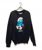 DSQUARED2ディースクエアード）の古着「HANDY SMURF PULLOVER」｜ブラック