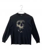 Hysteric Glamourヒステリックグラマー）の古着「SKULL BERRY L/S」｜ブラック