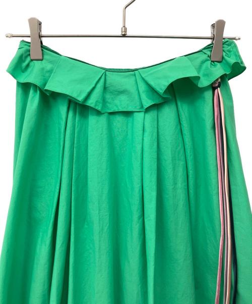 ROKSANDA（ロクサンダ）ROKSANDA (ロクサンダ) フレアスカート グリーン サイズ:8の古着・服飾アイテム
