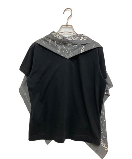 sacai（サカイ）sacai (サカイ) Dr.Woo バンダナTシャツ グレー サイズ:1の古着・服飾アイテム