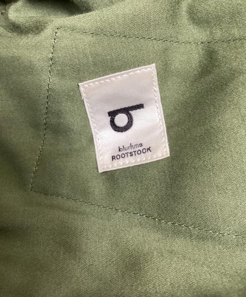 blurhms ROOTSTOCK（ブラームスルーツストック）blurhms ROOTSTOCK (ブラームスルーツストック) コットンリネンコンバットトロピカルジャケット オリーブ サイズ:3の古着・服飾アイテム