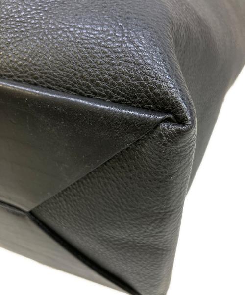 CHACOLI（チャコリ）CHACOLI (チャコリ) HYKE (ハイク) LEATHER TOTE BAG(MEDIUM) ブラックの古着・服飾アイテム