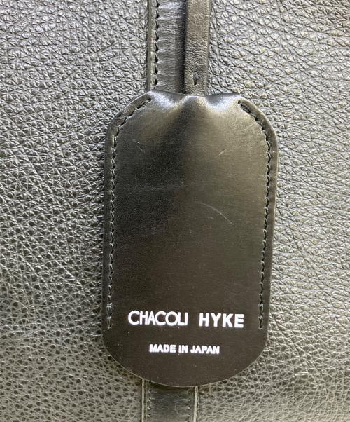 CHACOLI（チャコリ）CHACOLI (チャコリ) HYKE (ハイク) LEATHER TOTE BAG(MEDIUM) ブラックの古着・服飾アイテム
