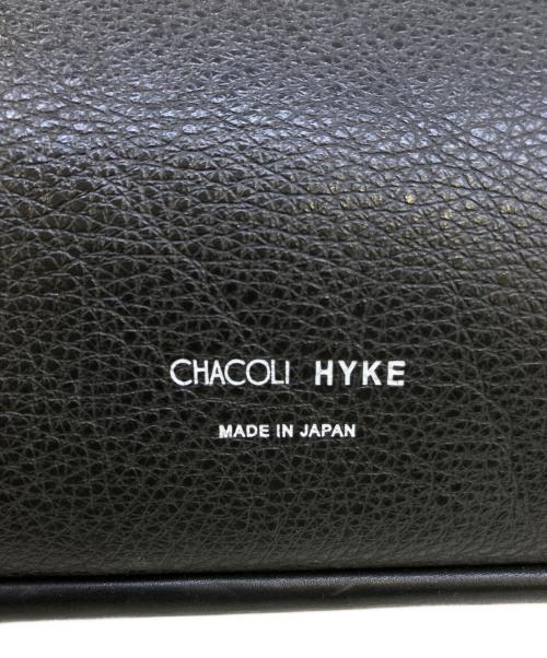 CHACOLI（チャコリ）CHACOLI (チャコリ) HYKE (ハイク) LEATHER TOTE BAG(MEDIUM) ブラックの古着・服飾アイテム