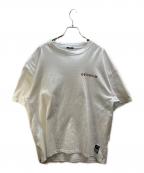 Denham×Karski&Beyondデンハム×）の古着「KBXD SKULL＆CUTTER BOX TEE」｜ホワイト