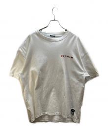 Denham×Karski&Beyond（デンハム）の古着「KBXD SKULL＆CUTTER BOX TEE」｜ホワイト