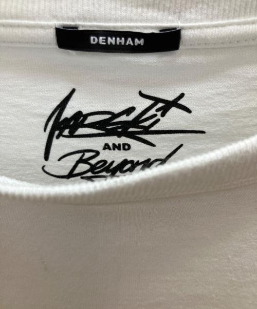 Denham（デンハム）Denham (デンハム) Karski&Beyond KBXD SKULL＆CUTTER BOX TEE ホワイト サイズ:XLの古着・服飾アイテム