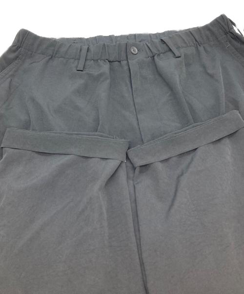 Yohji Yamamoto pour homme（ヨウジヤマモト プールオム）Yohji Yamamoto pour homme (ヨウジヤマモト プールオム) Ta Tuxedo U-Double Stitch Elastic Pant ブラック サイズ:3の古着・服飾アイテム