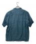 CABaN (キャバン) リネン オープンカラーシャツ ブルー サイズ:L：13000円