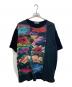 Yohji Yamamoto pour homme（ヨウジヤマモト プールオム）の古着「花図鑑Tシャツ」｜ブラック