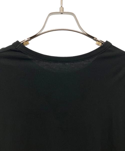 GROUND Y（グラウンドワイ）GROUND Y (グラウンドワイ) スナップスリットロングカットソー ブラック サイズ:3の古着・服飾アイテム