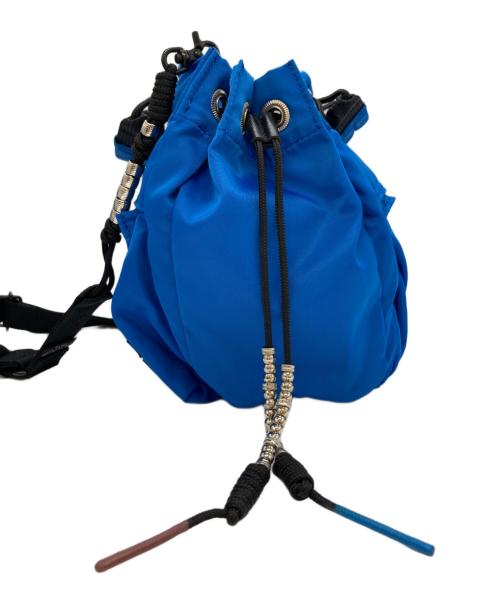 PORTER（ポーター）PORTER (ポーター) TOGA ARCHIVES (トーガアーカイブス) STRING BAG ブルーの古着・服飾アイテム