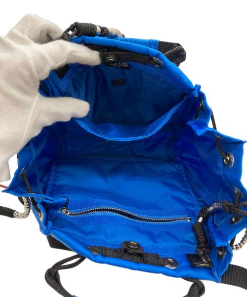 PORTER（ポーター）PORTER (ポーター) TOGA ARCHIVES (トーガアーカイブス) STRING BAG ブルーの古着・服飾アイテム