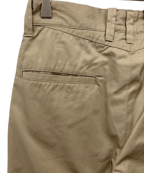 45R（フォーティファイブ・アール）45R (フォーティファイブ・アール) 薄高密度ギャバの908みゆきパンツ ベージュ サイズ:2の古着・服飾アイテム