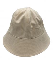 JIL SANDER+（ジルサンダープラス）の古着「コットンバケットハット　JPUQ590371」｜アイボリー