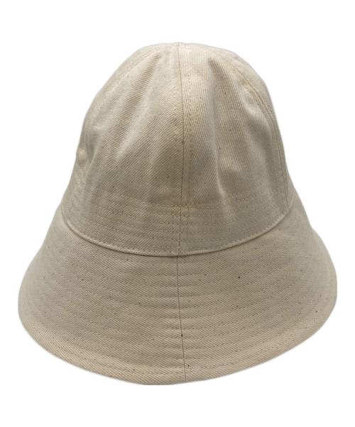 JIL SANDER+（ジルサンダープラス）JIL SANDER+ (ジルサンダープラス) コットンバケットハット　JPUQ590371 アイボリー サイズ:Mの古着・服飾アイテム