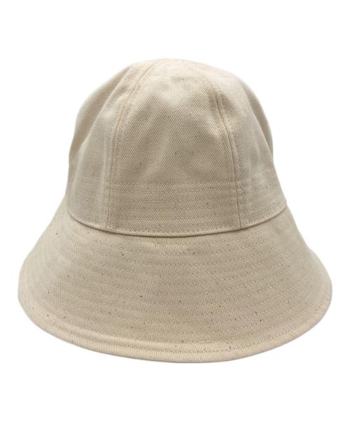 JIL SANDER+（ジルサンダープラス）JIL SANDER+ (ジルサンダープラス) コットンバケットハット　JPUQ590371 アイボリー サイズ:Mの古着・服飾アイテム