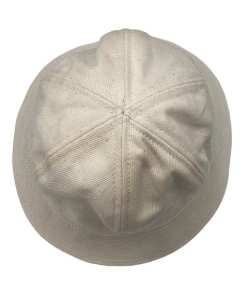 JIL SANDER+（ジルサンダープラス）JIL SANDER+ (ジルサンダープラス) コットンバケットハット　JPUQ590371 アイボリー サイズ:Mの古着・服飾アイテム