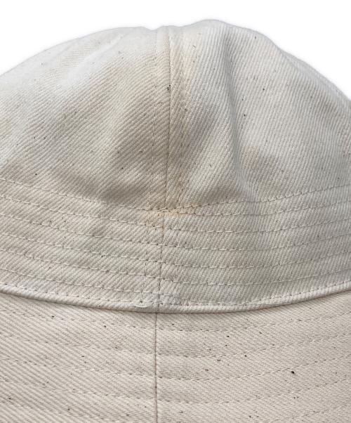 JIL SANDER+（ジルサンダープラス）JIL SANDER+ (ジルサンダープラス) コットンバケットハット　JPUQ590371 アイボリー サイズ:Mの古着・服飾アイテム