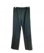 BOTTEGA VENETAボッテガベネタ）の古着「Side Line Track Pants（サイドライントラックパンツ）」｜ブラック×ホワイト