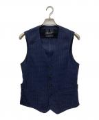 T-Jacketティージャケット）の古着「ベスト」｜ネイビー