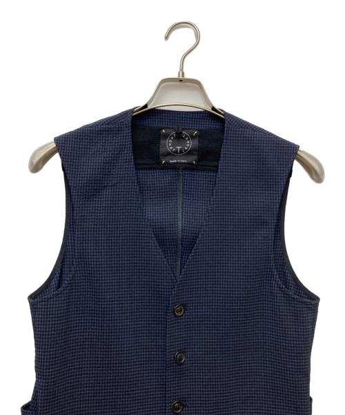 T-Jacket（ティージャケット）T-Jacket (ティージャケット) ベスト ネイビー サイズ:Sの古着・服飾アイテム