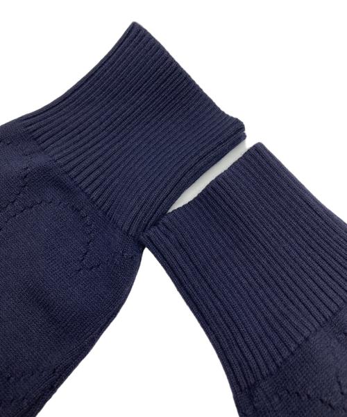 DOUBLE STANDARD CLOTHING（ダブルスタンダードクロージング）DOUBLE STANDARD CLOTHING (ダブルスタンダードクロージング) ハートジャガードクルーネックニット ネイビー サイズ:38の古着・服飾アイテム