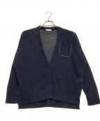 BRUNELLO CUCINELLIブルネロクチネリ）の古着「コットンカーディガン」｜ネイビー