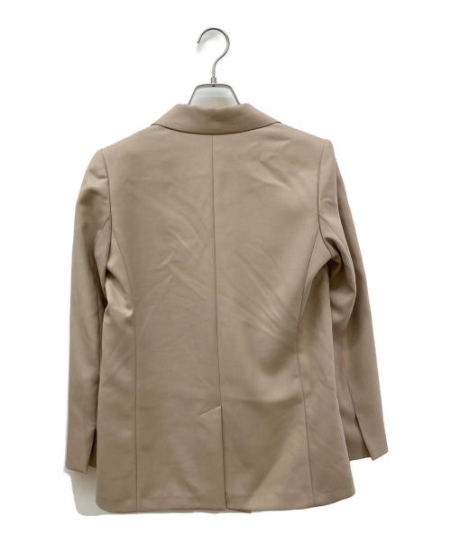 EVERYDAY I LIKE.（エヴリデイ アイ ライク）EVERYDAY I LIKE. (エヴリデイ アイ ライク) ダブルジャケット ベージュ サイズ:36の古着・服飾アイテム