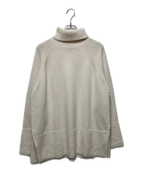 theory（セオリー）theory (セオリー) カシミヤタートルネックニット ホワイト サイズ:Mの古着・服飾アイテム