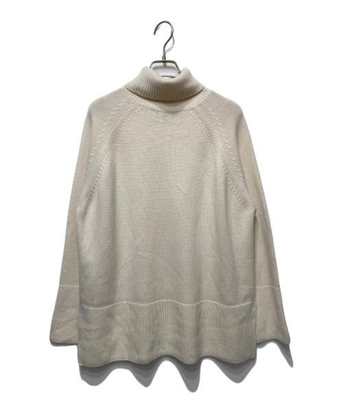 theory（セオリー）theory (セオリー) カシミヤタートルネックニット ホワイト サイズ:Mの古着・服飾アイテム