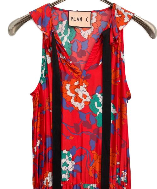 PLAN C（プランシー）Plan C (プランシー) ワンピース レッド サイズ:38の古着・服飾アイテム