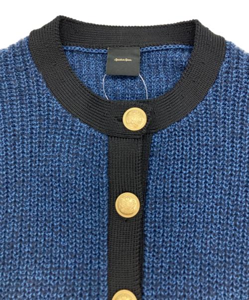 Spick and Span（スピック＆スパン）Spick and Span (スピックアンドスパン) ツイードニットカーディガン ネイビー サイズ:FREE 未使用品の古着・服飾アイテム