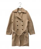 Chloeクロエ）の古着「ダブルコート」｜ベージュ