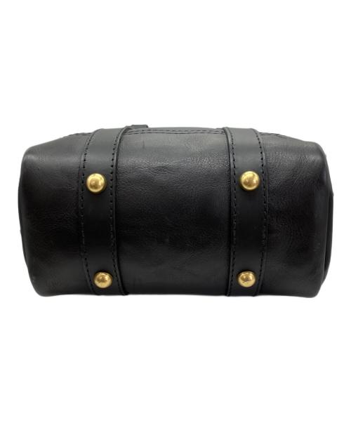 Herz（ヘルツ）Herz (ヘルツ) バケツ型トート ブラックの古着・服飾アイテム