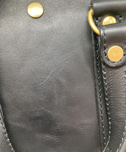 Herz（ヘルツ）Herz (ヘルツ) バケツ型トート ブラックの古着・服飾アイテム